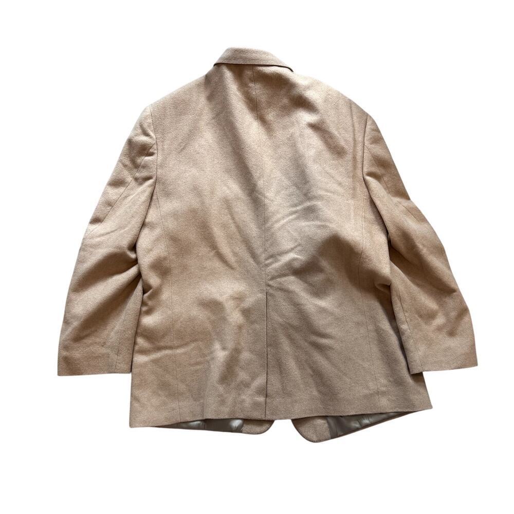 VTG 100% Camel Hair Men's Blazer Sports Coat Sz 48R Made in USA - Picture 11 of 11